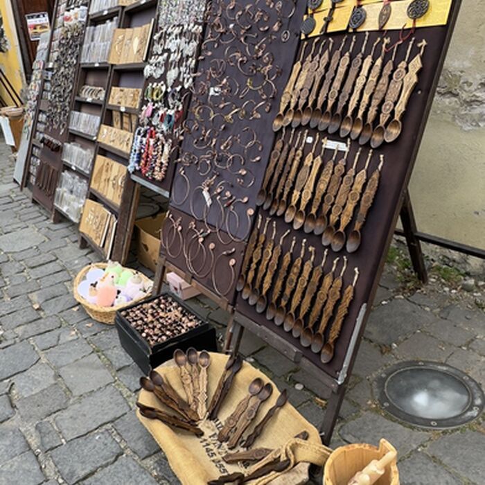 Small-Group Day tour Medieval Sighisoara, Viscri, Rupea Fortress - Buy souvenirs in Sighisoara