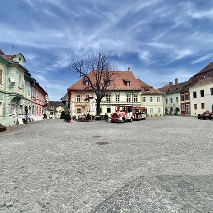Small-Group Day tour Medieval Sighisoara, Viscri, Rupea Fortress - Sighisoara, main square