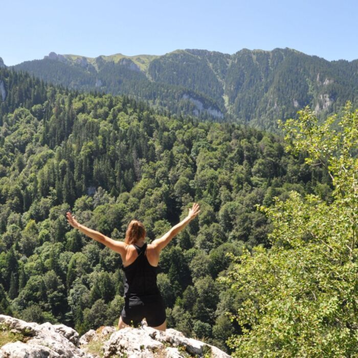 The '3C Tour' - Castle, Champagne and Canyon - Piatra Mare mountain - Bellevue Point - 1200 m